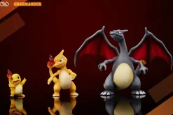 1/20 Scale World Zukan Evolution of Charmander Set - Pokemon Resin Statue - Unlimited Studios