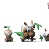 1/20 Scale World Zukan Evolution of Shiftry Set & Meowth - Pokemon Resin Statue - EC-Studio