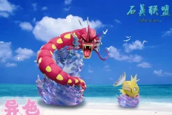 1/20 Scale World Zukan Evolution of Gyarados Set - Pokemon Statue - Quartz Alliance Studio