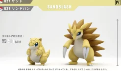 1/20 Scale World Zukan Evolution of Sandslash Set & Alola Sandslash Set & Rhyhorn Set & Dugtrio Set - Pokemon Resin Statue - VS Studio