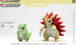 1/20 Scale World Zukan Evolution of Sandslash Set & Alola Sandslash Set & Rhyhorn Set & Dugtrio Set - Pokemon Resin Statue - VS Studio