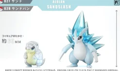 1/20 Scale World Zukan Evolution of Sandslash Set & Alola Sandslash Set & Rhyhorn Set & Dugtrio Set - Pokemon Resin Statue - VS Studio