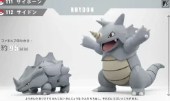 1/20 Scale World Zukan Evolution of Sandslash Set & Alola Sandslash Set & Rhyhorn Set & Dugtrio Set - Pokemon Resin Statue - VS Studio