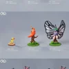 1/20 Scale World Zukan Evolution of Caterpie Set - Pokemon Resin Statue - Unlimited Studios