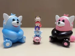 1/20 Scale World Zukan Evolution of Stufful Set - Pokemon Resin Statue - Team Rocket Studio