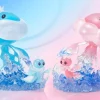 1/20 Scale World Zukan Evolution of Jellicent Set - Pokemon Resin Statue - XO Studio