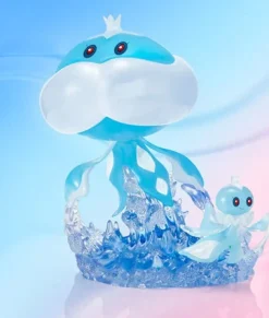 1/20 Scale World Zukan Evolution of Jellicent Set - Pokemon Resin Statue - XO Studio