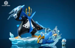 1/20 Scale World Zukan Evolution of Piplup Set - Pokemon Resin Statue - Flying Mouse Studio