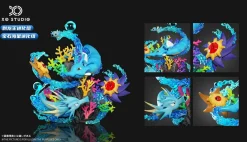 1/20 Scale World Zukan Evolution of Kingdra Set & Starmie Set - Pokemon Resin Statue - XO Studio