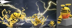 1/20 Scale World Zukan Evolution of Electivire Set - Pokemon Resin Statue - VK Studio