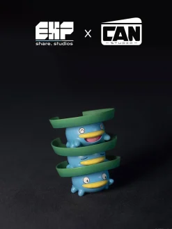 1/20 Scale World Zukan Evolution of Ludicolo Set - Pokemon Resin Statue - EXP Share Studios