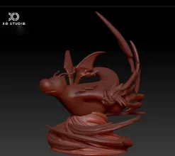 1/20 Scale World Zukan Evolution of Dragonite Set - Pokemon Statue - XO Studio
