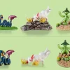 1/20 Scale World Zukan Evolution of Seviper & Zangoose & Cacturne Set - Pokemon Statue - XO Studio