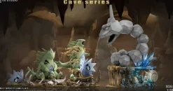 1/20 Scale World Zukan Evolution of Tyranitar Set - Pokemon Resin Statue - VS Studio