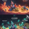 1/20 Scale World Zukan Evolution of Roggenrola Set - Pokemon Resin Statue - JB Studio