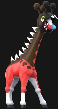 1/20 Scale World Zukan Evolution of Farigiraf Set - Pokemon Statue - Wonder Studio