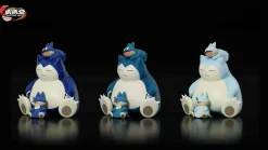 1/20 Scale World Zukan Evolution of Snorlax Set - Pokemon Statue - TiaoTiao Hall Studio