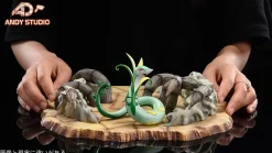 1/20 Scale World Zukan Evolution of Serperior Set - Pokemon Resin Statue - Andy Studio