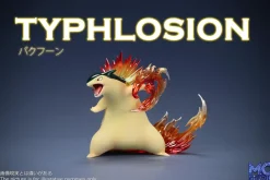 1/20 Scale World Zukan Evolution of Cyndaquil Set - Pokemon Resin Statue - MG Studios