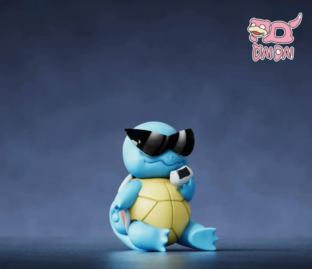 1/20 Scale World Zukan Evolution of Blastoise Set - Pokemon Statue - DaiDai Studio