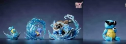 1/20 Scale World Zukan Evolution of Blastoise Set - Pokemon Statue - DaiDai Studio