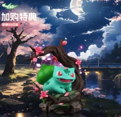 1/20 Scale World Zukan Evolution of Venusaur Set - Pokemon Resin Statue - SK Studios