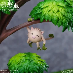 1/20 Scale World Zukan Evolution of Primeape Set - Pokemon Resin Statue - HanHan Studio