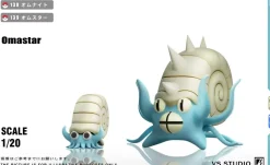 1/20 Scale World Zukan Evolution of Onix Set & Omanyte Set - Pokemon Resin Statue - VS Studio