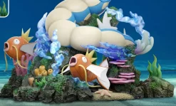 1/20 Scale World Zukan Evolution of Gyarados Set & Poliwrath Set & Politoed - Pokemon Resin Statue - VS Studio