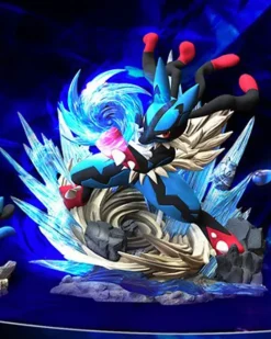 1/20 Scale World Zukan Evolution of Lucario Set - Pokemon Statue - MT Studio