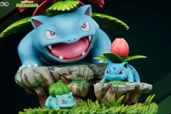 1/20 Scale World Zukan Evolution of Bulbasaur Set - Pokemon Resin Statue - Unlimited Studios