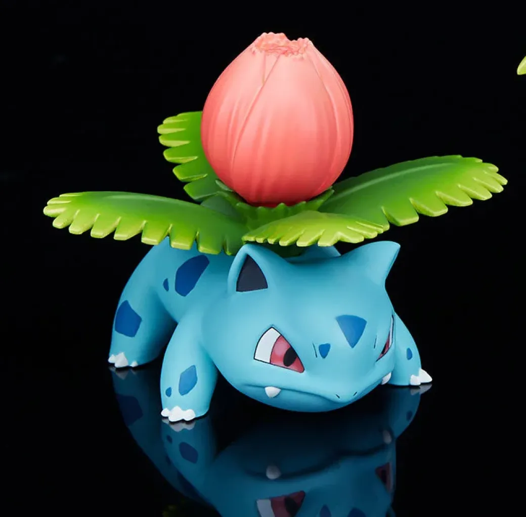 1/20 Scale World Zukan Evolution of Bulbasaur Set - Pokemon Resin Statue - Unlimited Studios