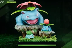 1/20 Scale World Zukan Evolution of Bulbasaur Set - Pokemon Resin Statue - Unlimited Studios