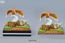 1/20 Scale World Zukan Evolution of Rattata Set & Spearow Set - Pokemon Resin Statue - Unlimited Studios