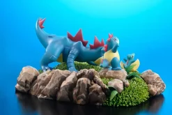 1/20 Scale World Zukan Evolution of Buizel Set & Whiscash Set & Feraligatr Set - Pokemon Statue - ShengTaiPinTu Studio