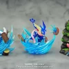 1/20 Scale World Zukan Evolution of Greninja Set - Pokemon Statue - Q10 Studio