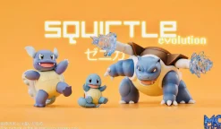 1/20 Scale World Zukan Evolutionary Combination Series Blastoise Family - Pokemon Statue - MG Studios