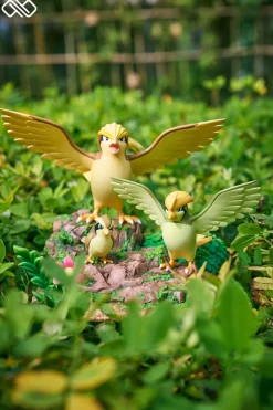 1/20 Scale World Zukan Evolution of Pidgeot Set - Pokemon Resin Statue - Unlimited Studios