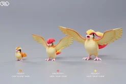 1/20 Scale World Zukan Evolution of Pidgeot Set - Pokemon Resin Statue - Unlimited Studios