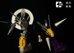 1/20 Scale World Zukan Evolution of Beedrill Set & Mega Beedrill Set - Pokemon Resin Statue - ZR Studios