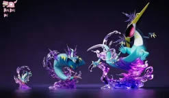 1/20 Scale World Zukan Evolution of Dragapult Set - Pokemon Statue - DaiDai Studio