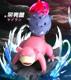 1/20 Scale World Zukan Evolution of Slowpoke Set - Pokemon Resin Statue - DaiDai Studio
