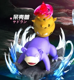 1/20 Scale World Zukan Evolution of Slowpoke Set - Pokemon Resin Statue - DaiDai Studio