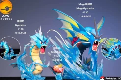 1/20 Scale World Zukan Evolution of Magikarp Set - Pokemon Resin Statue - AYS Studio