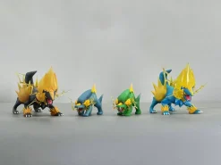 1/20 Scale World Zukan Evolution of Electrike Set - Pokemon Resin Statue - ZR Studios