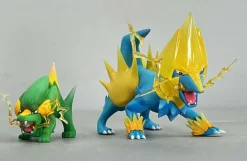 1/20 Scale World Zukan Evolution of Electrike Set - Pokemon Resin Statue - ZR Studios