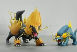 1/20 Scale World Zukan Evolution of Electrike Set - Pokemon Resin Statue - ZR Studios