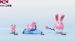 1/20 Scale World Zukan Evolution of Marill Set - Pokemon Resin Statue - PDS Studio