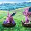 1/20 Scale World Zukan Evolution of Nidoking Set - Pokemon Resin Statue - ZaoMengShi Studio