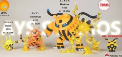 1/20 Scale World Zukan Evolution of Elekid Set - Pokemon Resin Statue - AYS Studios